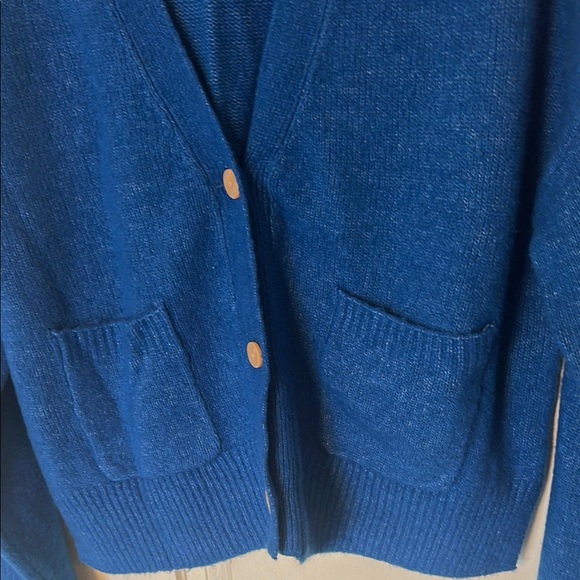 ABERCROMBIE Blue Short Cardigan Sweater NWT - Picture 5 of 9